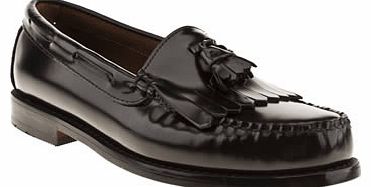 Bass mens bass black layton tassel shoes 3121317020