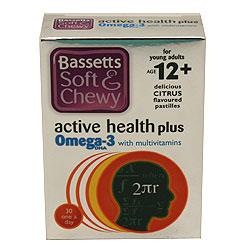 Soft and Chewy Active Health Plus Omega-3