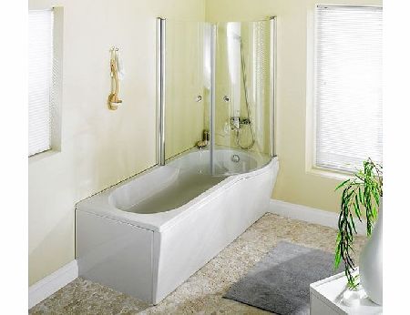 bath Pelican Shower Bath Right (Includes Single Screen)