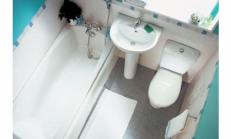 Bathroom Heaven Alabaster Small Pedestal Basin