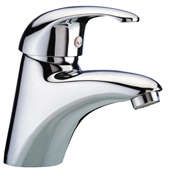 Flick Single Lever Basin Mixer with Pop-up Waste
