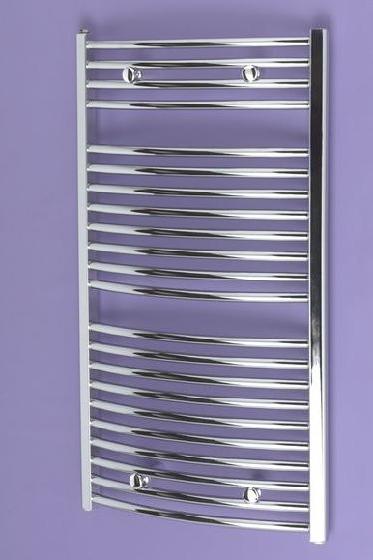 Bathroom Heaven Loire Heated Towel Rail 720x490mm Chrome Curved