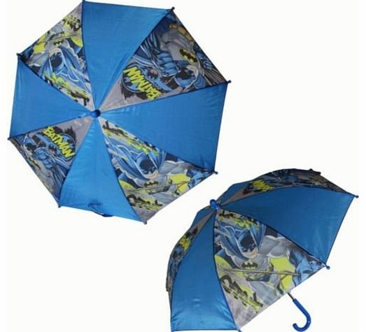 BATMAN Character Batman Blue Nylon Umbrella For Kids