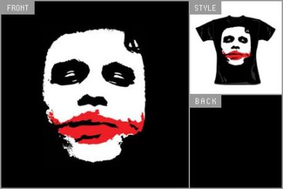 batman (Joker Big Face) Fitted T-shirt