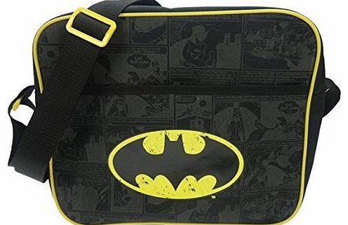 Batman School Bag Batman Courier Bag Blue (Black) BATMAN001016