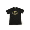 batman T-shirt - Distressed Shield (Black)