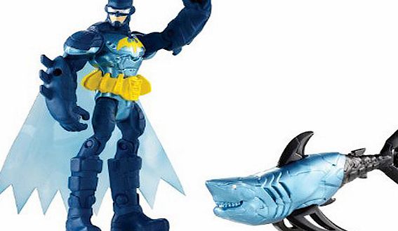 Batman Unlimited Figure - Batman and Shock Shark