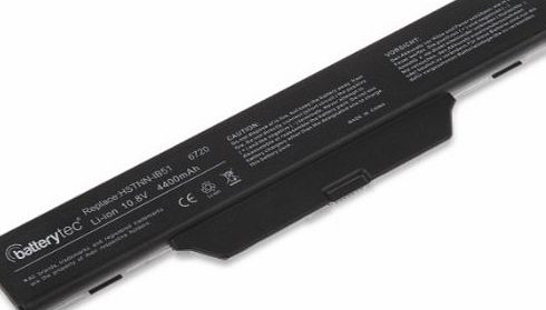 Batterytec � laptop battery for HP Compaq 500 510 516, 610 615; Hp Notebook 6720S 6730S 6720S/CT 6730s/CT 6720 6720t 550 6735S 6820S 6830S 6730SCT 6720SCT 6730LH [10.8V 4400mAh 12 months warranty]