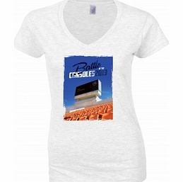 Battle of the Consoles 2013 White Womens T-Shirt