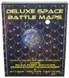 Battle Quest Deluxe Space Battle Maps board game accessory (Federation Commander / Star...