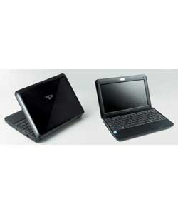 W107B 10.1in Mini Laptop - Black