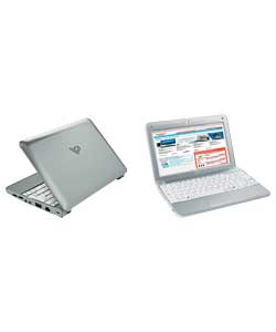 W107S 10.1in Mini Laptop - Silver