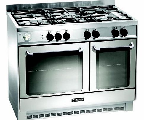 Baumatic BCG925SS Gas Range Cooker Free Standing Stainless Steel