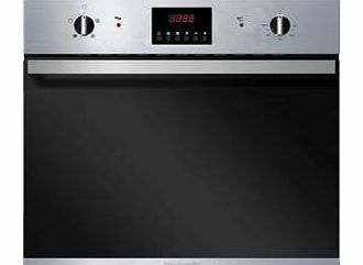 Baumatic BO625SS 60cm Fan Assisted Electric Built-in Single Oven In Stainless Steel