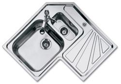Baumatic COR15DIX Designer Corner Sink **SAVE andpound;91**