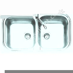 Baumatic Double Bowl Sink **SAVE andpound;35**