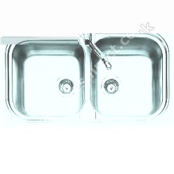 Baumatic Double Bowl Sink **SAVE andpound;35**