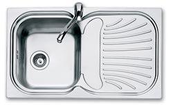 Baumatic EL10DIXL Single Bowl Sink With Drainer **SAVE andpound;22**