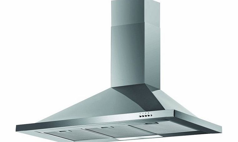 Baumatic F100.2SS 100cm Chimney Hood in