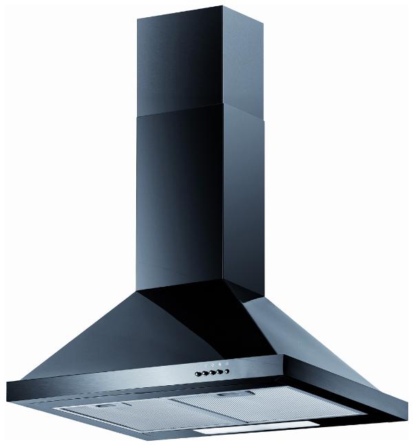 Baumatic F60.2BL 60cm Chimney Hood in Black