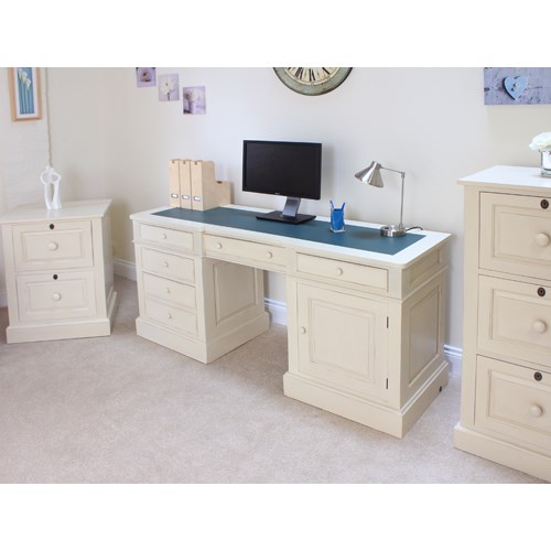 Baumhaus Cadence Twin Pedestal Computer Desk in