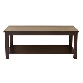 Baumhaus Kahla Solid Ash Wide Rectangular Coffee Table