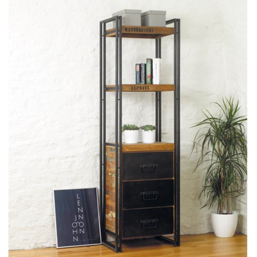 Baumhaus Urban Chic Bookcase with Drawers