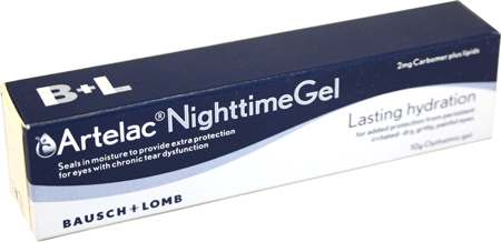 Bausch and Lomb Artelac Night Time Eye Gel 10g
