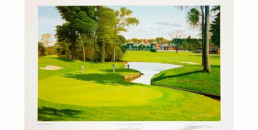 Baxter The 2014 Ryder Cup The Belfry 10th Hole Print