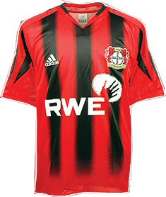 Bayer Leverkusen Adidas Bayer Leverkusen home 04/05