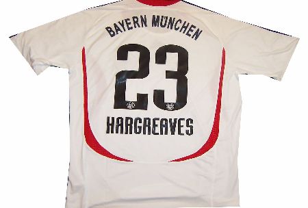 Bayern Munich Adidas 06-07 Bayern Munich away (Hargreaves 23)