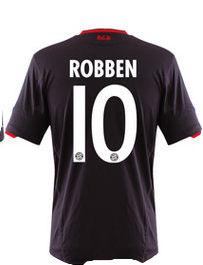 Adidas 2010-11 Bayern Munich 3rd Shirt (Robben 10)