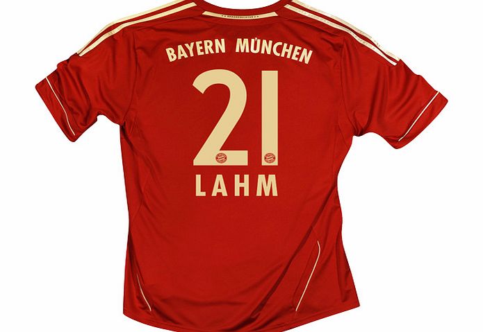 Bayern Munich Adidas 2011-12 Bayern Munich Home Shirt (Lahm 21)