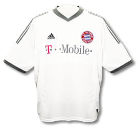 Bayern Munich Adidas Bayern Munich away 03/04