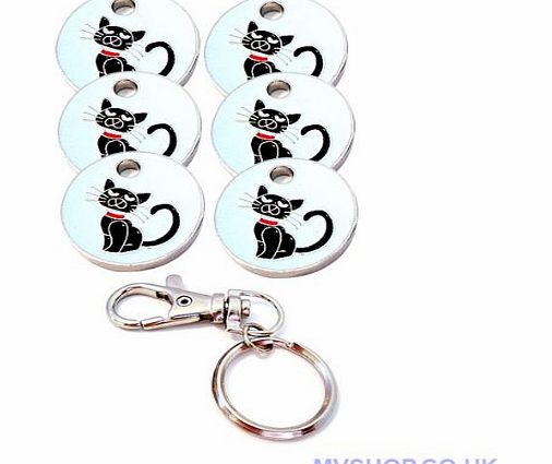 BB 6 x CAT TROLLEY COIN