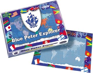 The Green Board Game Company Blue Peter Explorer Board Game