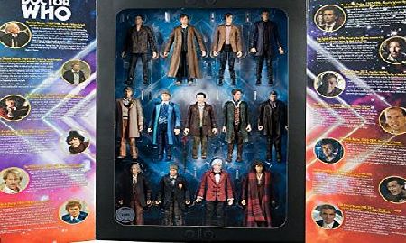 BBC Doctor who 5.5 inch 13 doctors figure set