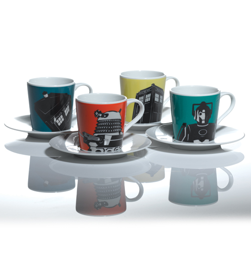 BBC Worldwide Doctor Who Boxed Espresso Set from BBC Worldwide