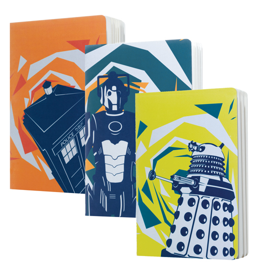 BBC Worldwide Doctor Who Pack Of 3 A5 Exercise Books from BBC