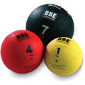 BBE 1 Kg Max Grip Rubber Medicine Ball