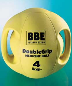 BBE 4kg Double Grip Medicine Ball