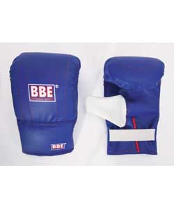 Bag Mitts - Blue and White