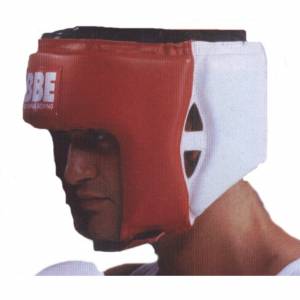 BBE Contest Headguard Red/White