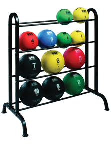 BBE MaxiGrip Medicine Ball Storage Rack