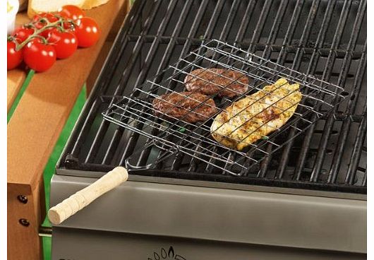 BBQ Collection Barbecue Grill Basket (20cm x 20cm)