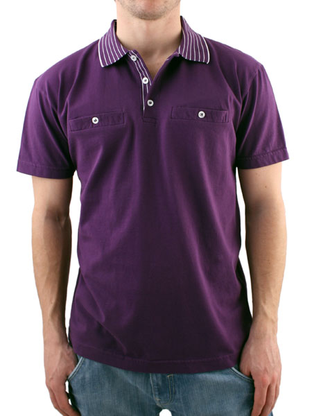 BC London Purple Warwick Polo Shirt