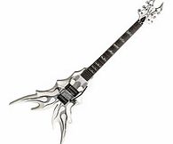 Bc Rich Draco Ghost Flame