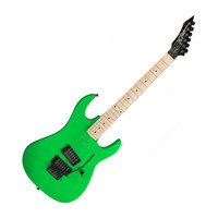 Gunslinger Retro Guitar Neon Green