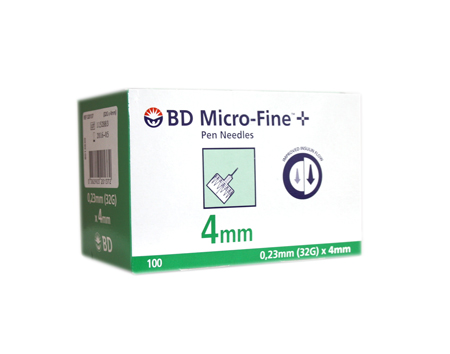 BD Micro-Fine  Pen Needle 0.23mm (32G) x 4mm
