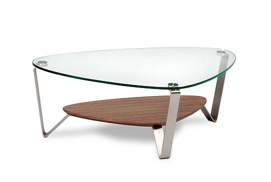 BDI Dino 1344 Small Triangular Coffee Table -